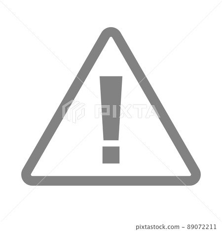 注意和警告圖標 感嘆號 89072211