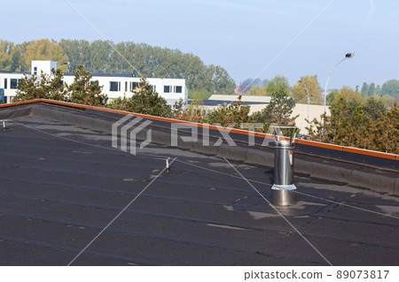 Chimney on the roof Chimney on the roof 89073817