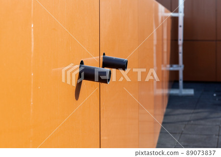 Overflow of rain drainage a flat roof 89073837