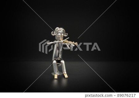 Male violinist figure / metal figure Male violinist figure / metal figure 89076217
