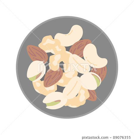 混合堅果的插圖 89076355