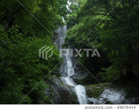 100 selections of waterfalls in Japan, Saruo Falls, Kami Town, Hyogo Prefecture 89076454