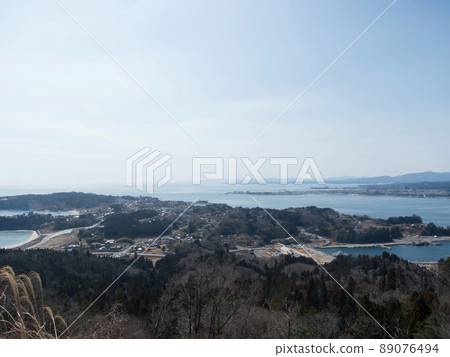 Kameyama Observatory 10 years after the earthquake 3/11 Kesennuma City, Miyagi Prefecture 89076494