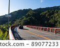 Nanto City, Toyama Prefecture, Nashiya Ohashi and Gokayama Tunnel (October) 89077233