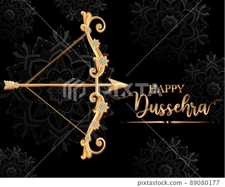 Happy Dussehra festival poster design Happy Dussehra festival poster design 89080177