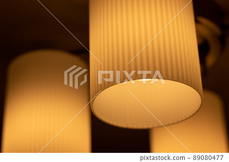Close-up of orange lighting fixtures Close-up of orange lighting fixtures 89080477