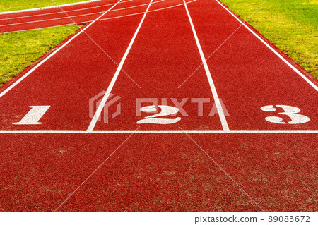 Running Track Start Running Track Start 89083672