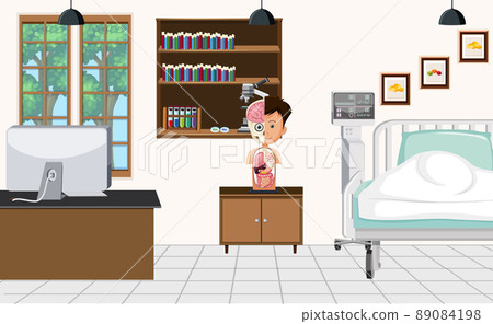 Room in hospital with bed Room in hospital with bed 89084198