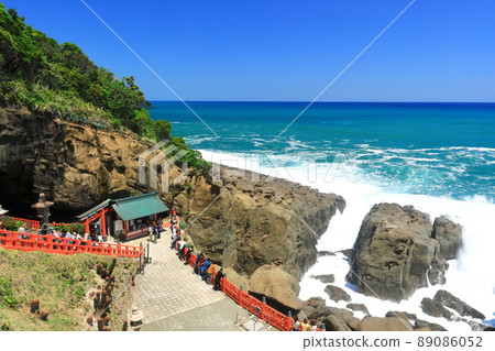 [宮崎縣]天氣晴朗的宇都神宮 89086052