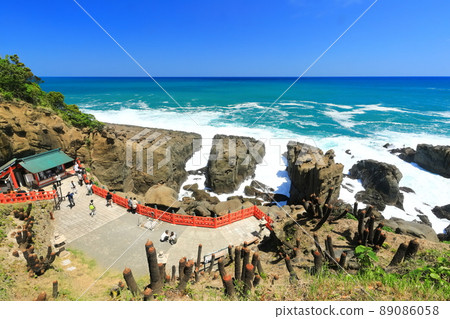 [宮崎縣]天氣晴朗的宇都神宮 89086058