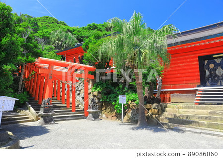 [宮崎縣]天氣晴朗的牛戶稻荷神社 89086060