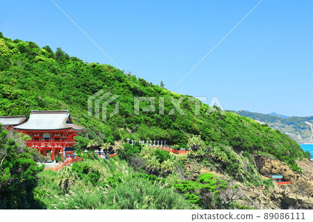[宮崎縣]天氣晴朗的宇都神宮 89086111