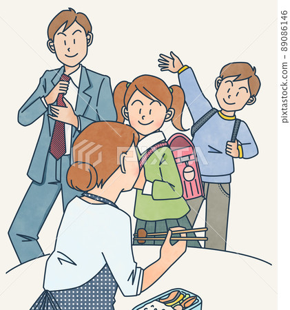 Morning preparation Morning preparation 89086146