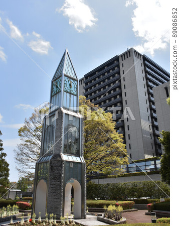Utsunomiya City, Tochigi Prefecture City Hall Clock Tower Park Utsunomiya City, Tochigi Prefecture City Hall Clock Tower Park 89086852