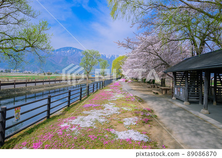 Spring Pickup Dam Jitensha Hiroba [Misato, Azumino City] 89086870