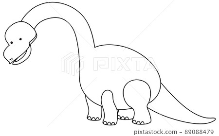 Black and white doodle character 89088479