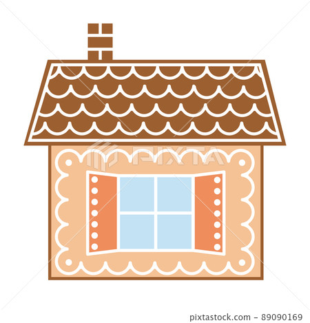 Gingerbread house vector illustration Gingerbread house vector illustration 89090169