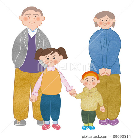 Grandparents and grandchildren 89090514