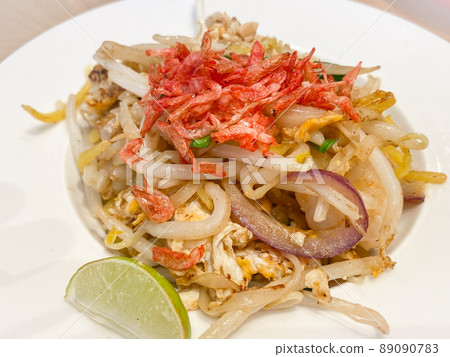 Thai food Pad Thai (Thai style fried noodles) 89090783