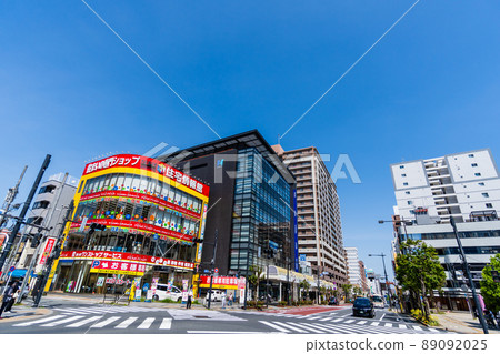 Scramble intersection Yokamachi, Hachioji City 89092025