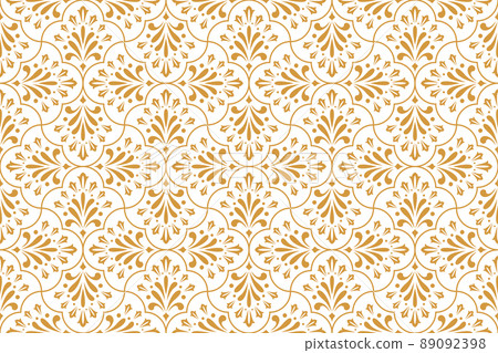 Flower geometric pattern. Seamless background. Flower geometric pattern. Seamless background. 89092398