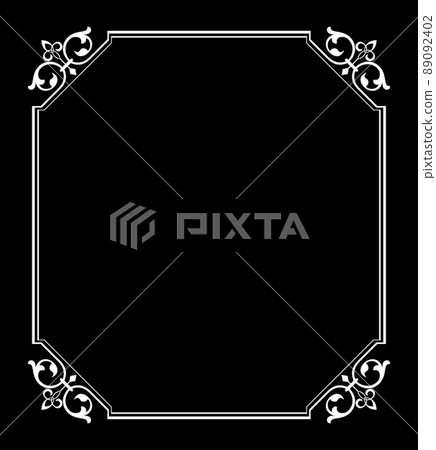 Decorative frame Elegant element for design Decorative frame Elegant element for design 89092402