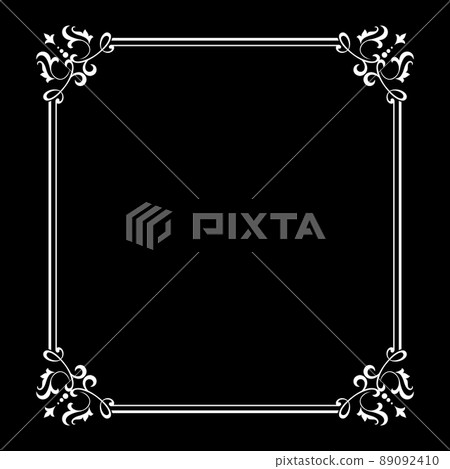 Decorative frame Elegant element for design Decorative frame Elegant element for design 89092410