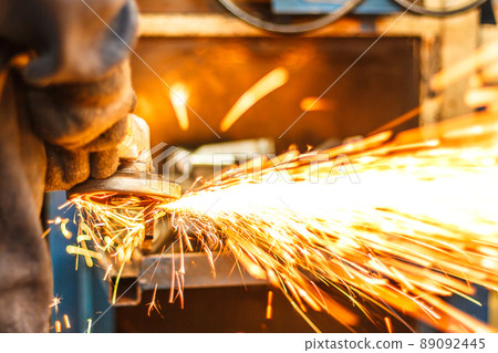 Flame sparks machine grinder with wind Flame sparks machine grinder with wind 89092445