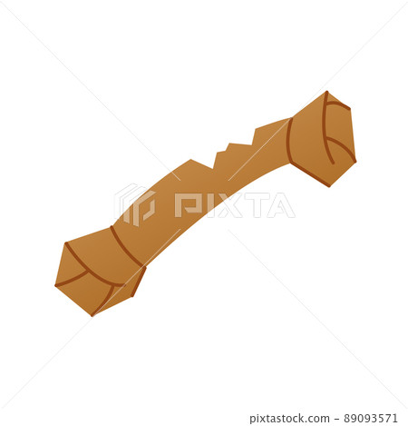 Treat for a dog - modern flat design single isolated object 89093571