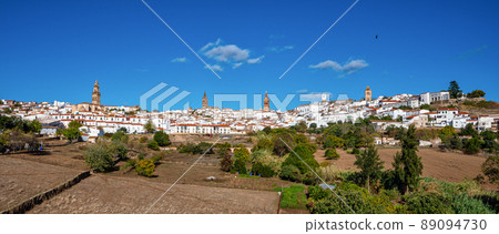 Jerez de los Caballeros, City at Badajoz, Extremadura in Spain Jerez de los Caballeros, City at Badajoz, Extremadura in Spain 89094730