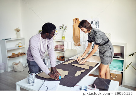 Tailors Outlining Sewing Patterns Tailors Outlining Sewing Patterns 89095135