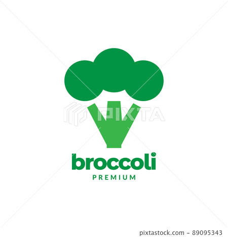 green modern shape vegetable broccoli logo design vector graphic symbol icon illustration creative idea green modern shape vegetable broccoli logo design vector graphic symbol icon illustration creative idea 89095343