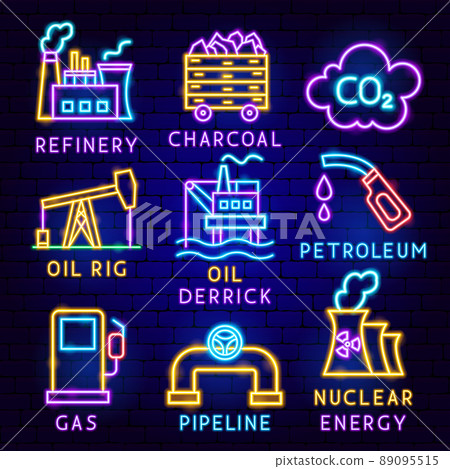 Oil Gas Label Set Oil Gas Label Set 89095515