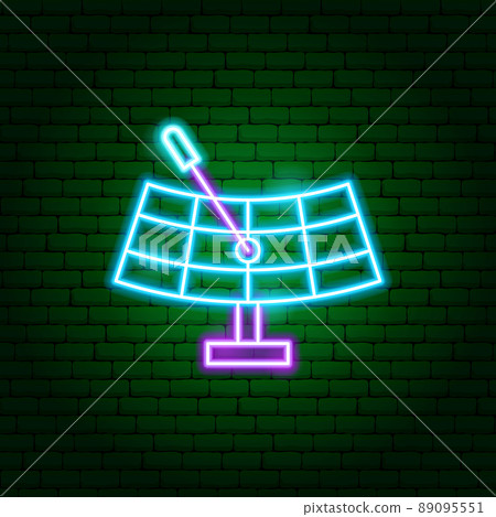 Satellite Antenna Neon Sign Satellite Antenna Neon Sign 89095551