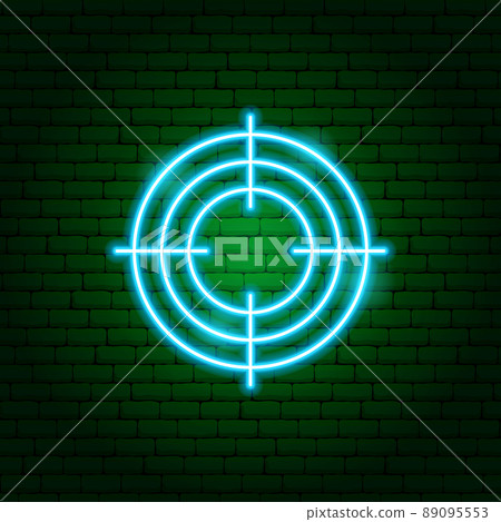 Sniper Scope Neon Sign 89095553