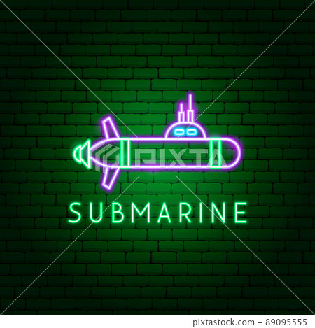 Submarine Neon Label Submarine Neon Label 89095555