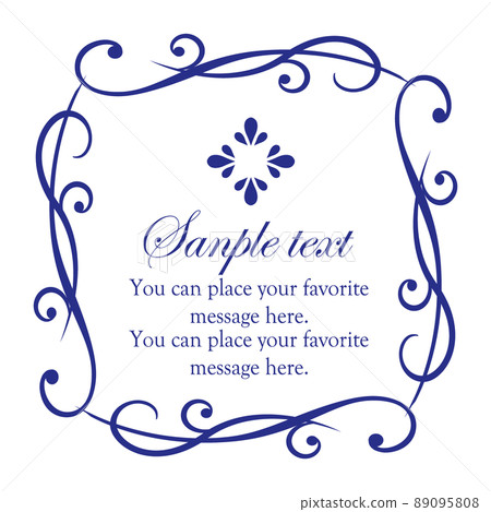Design material. A set of antique decorative rules. Design material. A set of antique decorative rules. 89095808