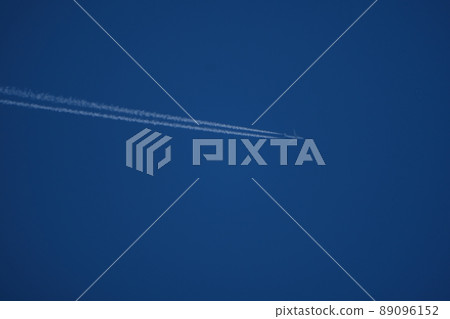 Airplane and airplane cloud 89096152