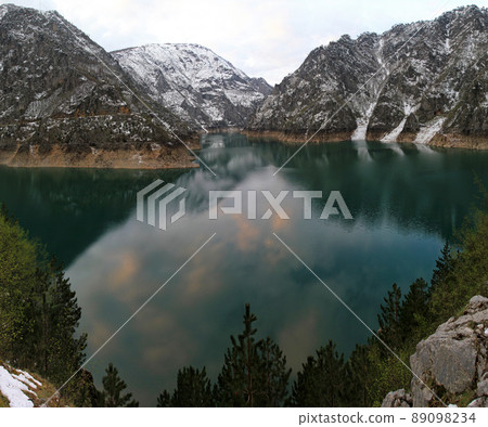 Piva lake 89098234