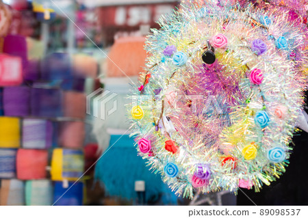 colorful crowns for sale made of fake flowers colorful crowns for sale made of fake flowers 89098537