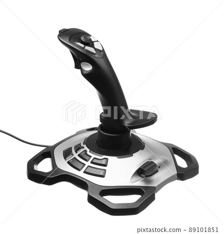 gamepad joystick isolated on white 89101851