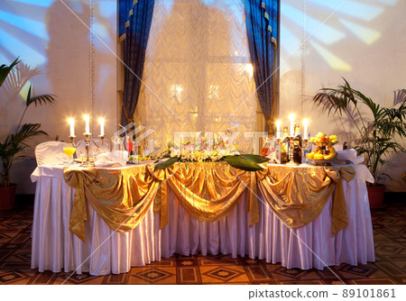 table set for a wedding dinner table set for a wedding dinner 89101861