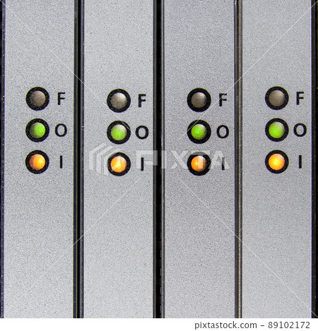 panel with input, output, failure indicators 89102172