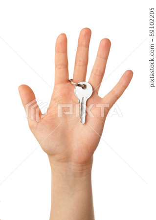 hand with key 89102205