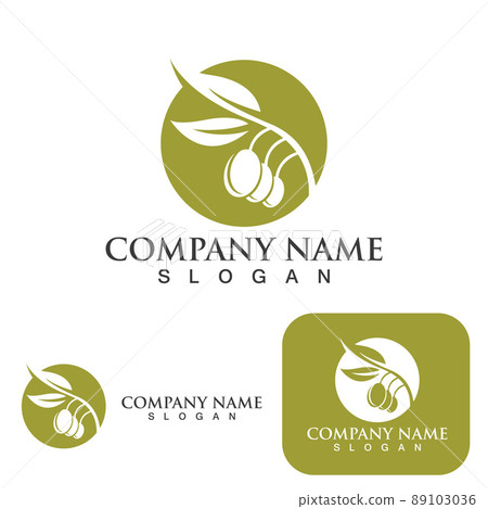 Olive tree vector illustration 89103036
