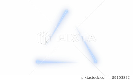 CG triangle light spots and light trails on a triangle CG triangle light spots and light trails on a triangle 89103852