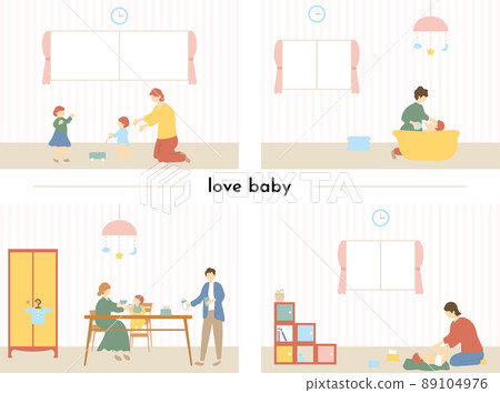 Family parenting set 89104976