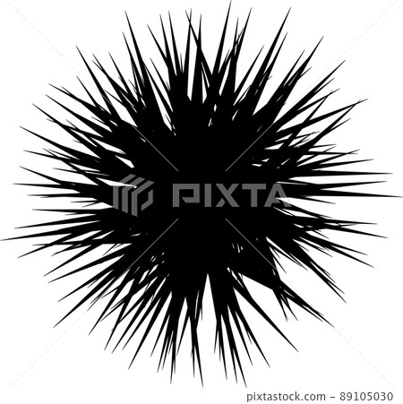 Image material of sea urchin Image material of sea urchin 89105030