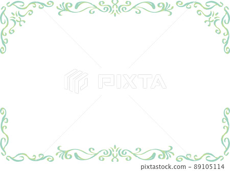 Hand-painted decorative frame 89105114