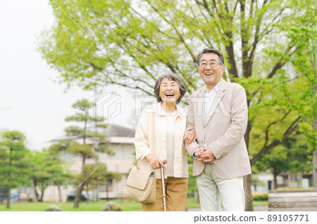 戶外資深夫婦 89105771